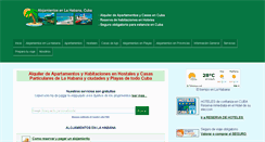 Desktop Screenshot of alojamientoenlahabana.com