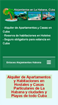 Mobile Screenshot of alojamientoenlahabana.com